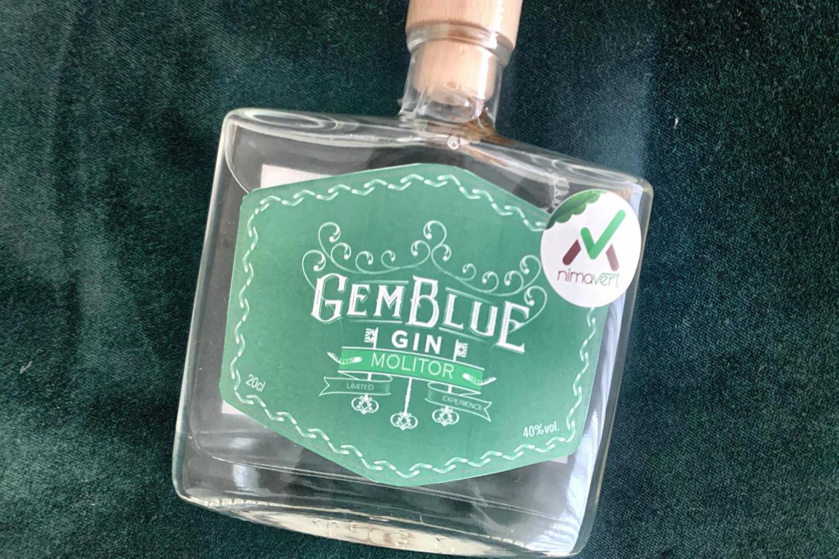 Gemblue gin Molitor 20 cl