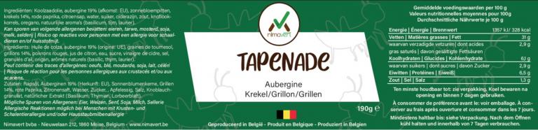 Tapenade grillons