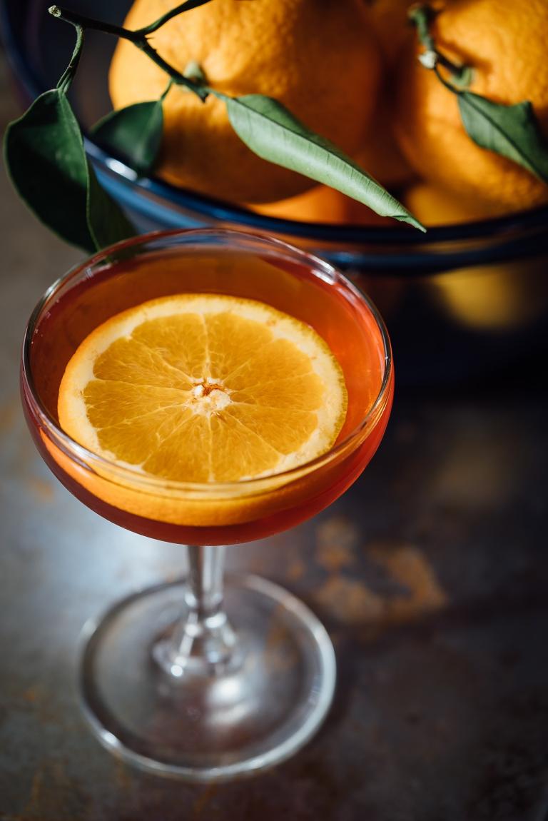 cocktail avec orange