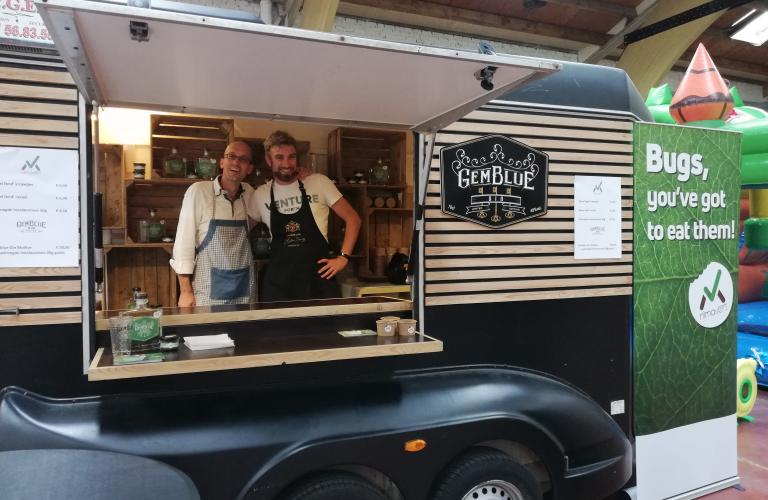 Nico & Maarten dans foodtruck