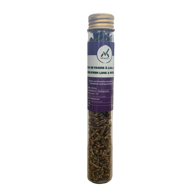 Garlic & parsley-flavoured dried crickets (12g)