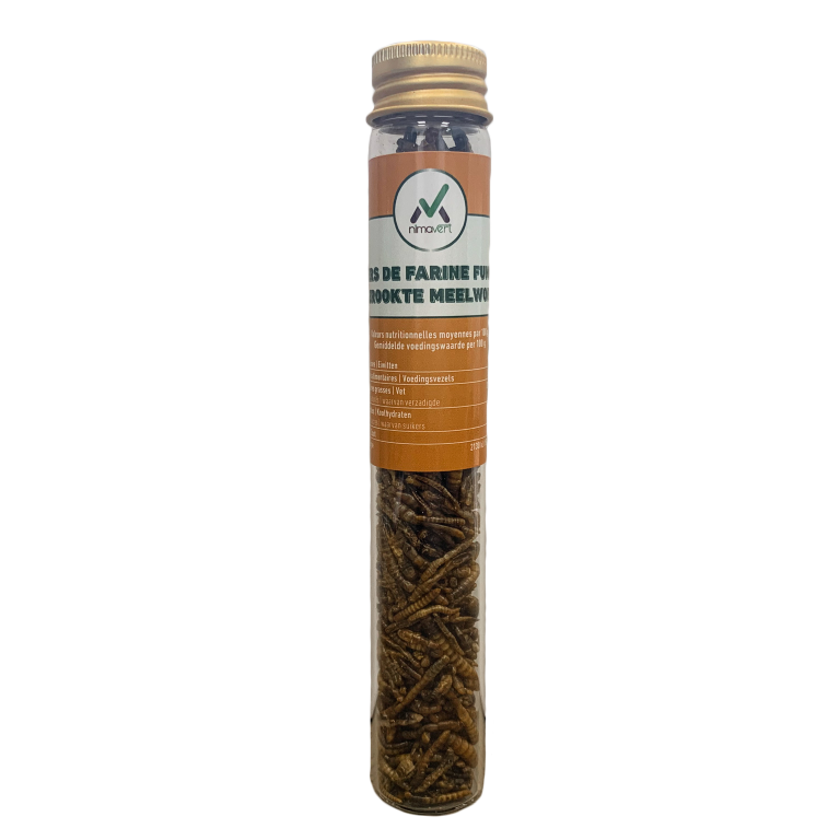 Smoked dried mealworms (12g)