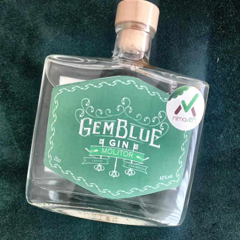 Gin Gemblue Molitor mini 20 cl